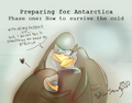 Preparing for Antarctica  - penguins-of-madagascar fan art