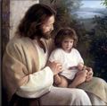 jesus with child - jesus photo