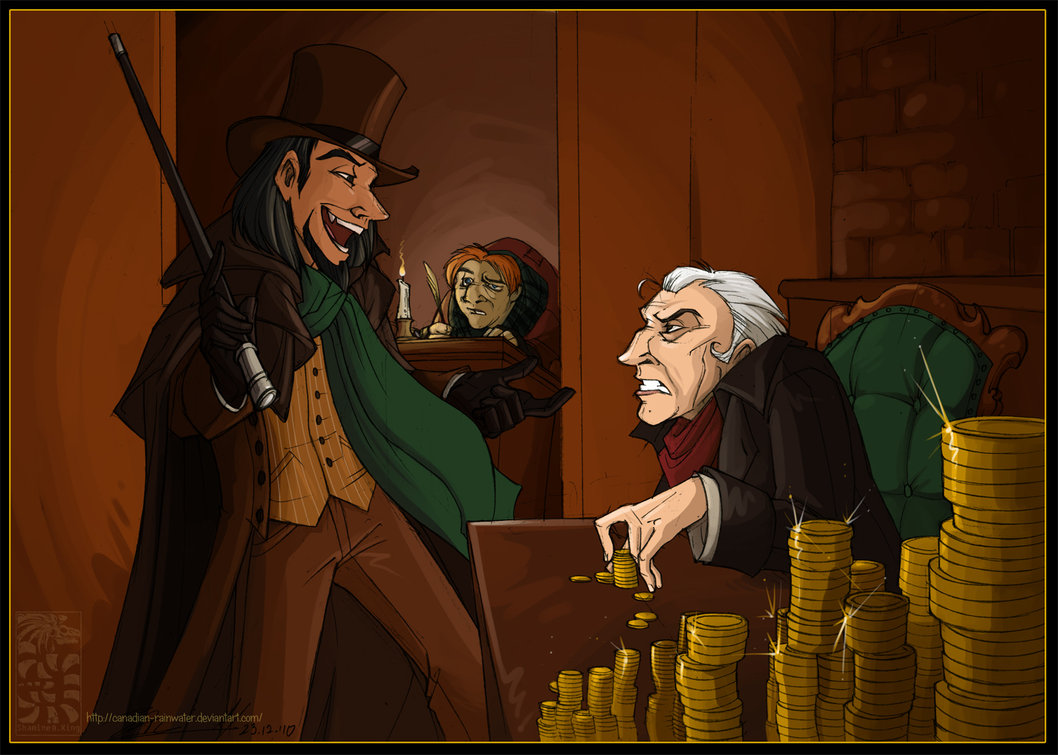 Frollo as Scrooge - The Hunchback of Notre Dame Fan Art (27689507) - Fanpop
