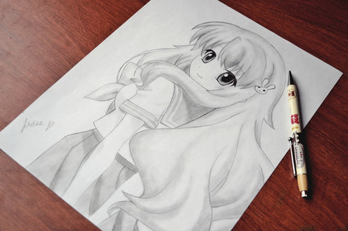 Mizuki Drawing NOTE : Made By chuustine deviantart