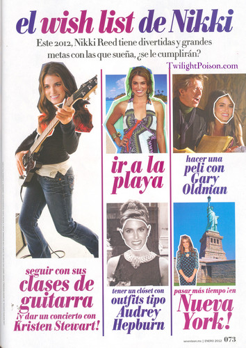  Nikki in "Seventeen" magazine Mexico [December/January issue - HQ]