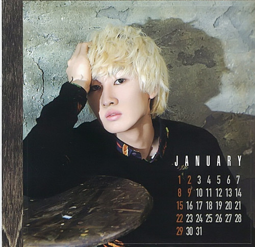  Super Junior 2012 जापान Calendar
