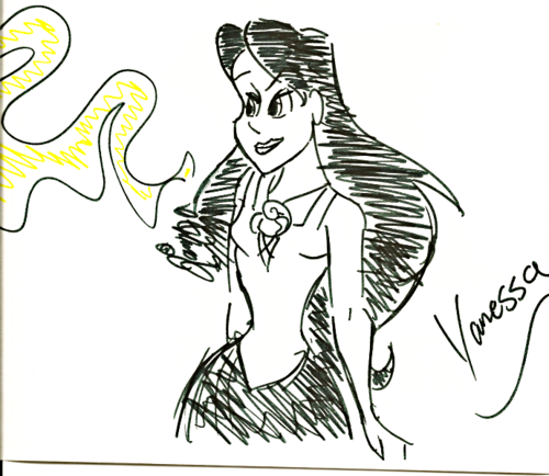  Walt Дисней Фан Art - Vanessa from "The Little Mermaid"