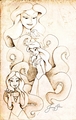Walt Disney Fan Art - Vanessa from "The Little Mermaid" - vanessa-from-the-little-mermaid fan art