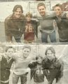 Younger!Dean and Sam with Older!Dean and Sam - supernatural fan art
