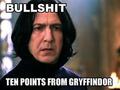 snape is a bossss - harry-potter photo
