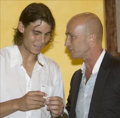  uncle Rafa Nadal and Rafa