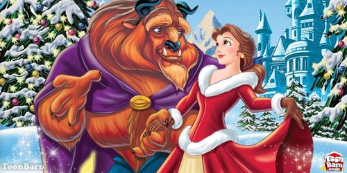 Beauty and the beast enchanted Christmas