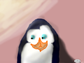 Crappy piZap shading test. - penguins-of-madagascar fan art