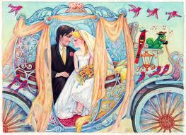  Flynn and Rapunzel in a carriage