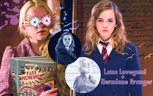  Hermione Granger and Luna Lovegood