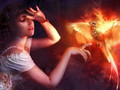Hot phoenix - fantasy photo