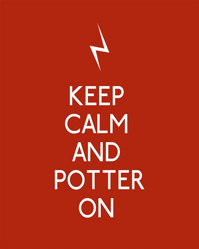  Keep Calm and Potter on!