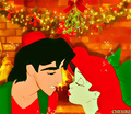 Kiss Me Under the Mistletoe - disney-princess photo