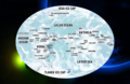 Map of the planet's surface Andoria. [ «The United Federation of Planets» ] - star-trek-enterprise fan art