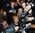 Rupert signing  copies of HP! X - harry-potter photo