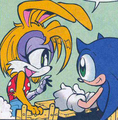 sonic-the-hedgehog - Sonic and Bunnie screencap