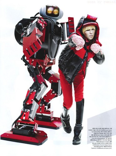  Taemin & Minho in Vogue Korea Magazine December 2011 issue