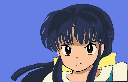  Akane Tendo ( Ranma 1 2 ) _ manga (colored)