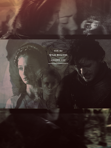  Arya, Robb and Sansa Stark