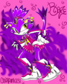 Blaze's fighter outfit - sonic-the-hedgehog fan art