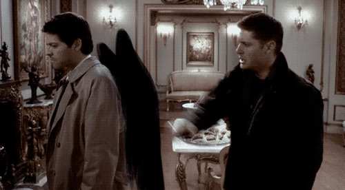  Castiel with Wings