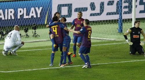  Cesc Fabregas: Santos FC (0) v FC Barcelona (4) - FIFA Club World Cup [Final]