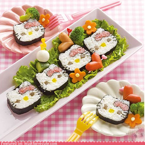Cute sushi~!