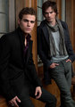 Damon and Stefan <333 - the-vampire-diaries photo