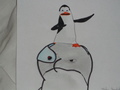 Dr Kowalski and Blowhole - penguins-of-madagascar fan art