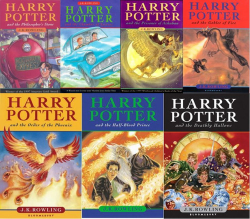  HP کتابیں COVERS