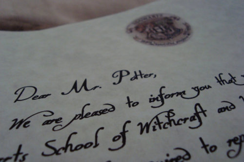  Hogwarts Letter