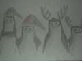 I wish you beautiful christmas - penguins-of-madagascar fan art