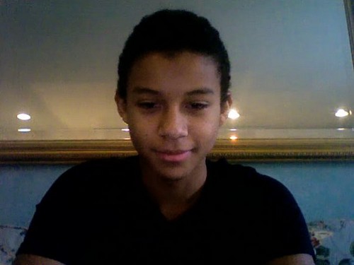  Jaafar on webcam