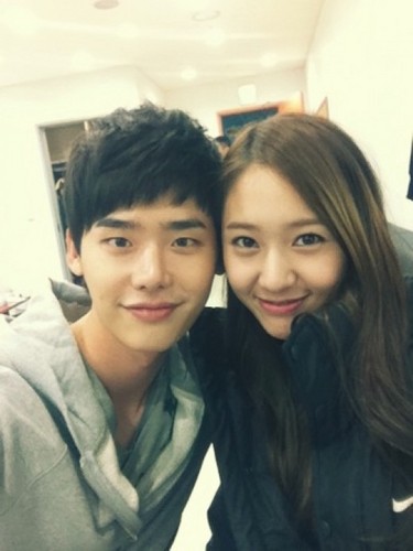 Krystal With Lee Jongsuk