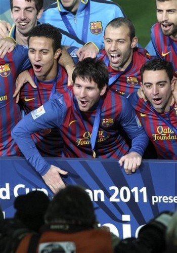  Lionel Messi: Santos FC (0) v FC Barcelona (4) - FIFA Club World Cup [Final]
