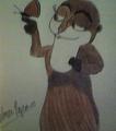 Marlene with a Butterfly. (for Brandon) - penguins-of-madagascar fan art