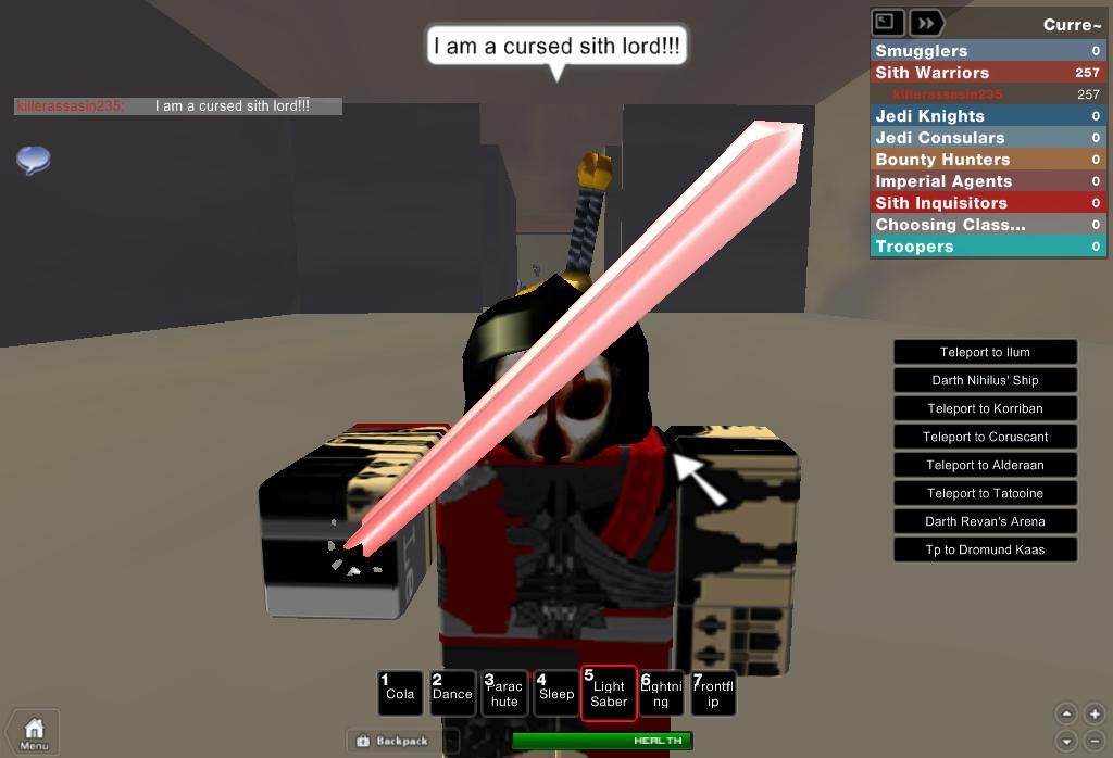 Me On Roblox On Starwars The Old Republic Rp Roblox Photo