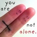 Not Alone - love icon