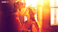 spoiler xD Kingly queenly kissy the best of the episode - arthur-and-gwen photo
