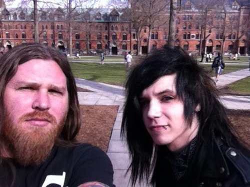 *^*^*Andy with the sound guy*^*^*