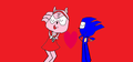 AMY  AND  SONIC - sonic-x photo