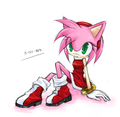 Amy chan - sonic-the-hedgehog fan art