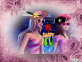 Barbie and Skippy says Happy New Year !! - barbie-movies fan art