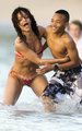 Bikini-Clad Rihanna's Barbadian Family Fun in the Sun - rihanna photo