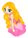 Blair in pixel fanart - barbie-movies icon