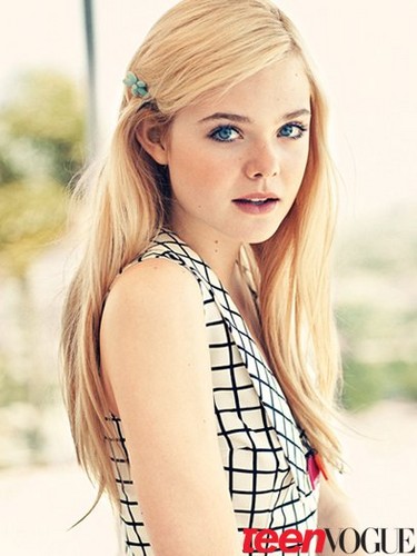  Elle Fanning Covers Teen Vogue February 2012