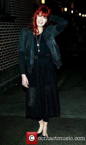  Florence Outside "The Late Show With David Letterman" Studios - New York