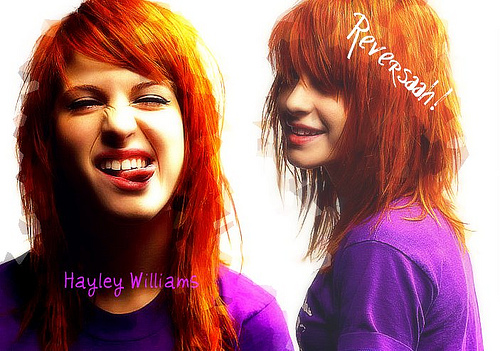  Hayley Williams of paramore
