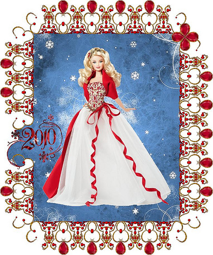  Holiday Barbie 2010